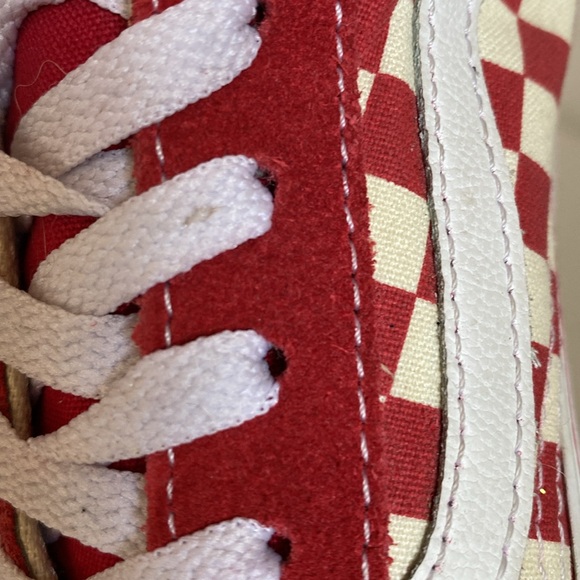 Youth Vans Old Skool Checkerboard sneakers size 3.5 - Picture 15 of 16